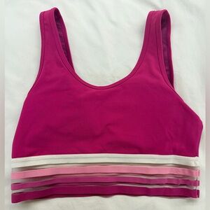 Women's Pink Sports Bra